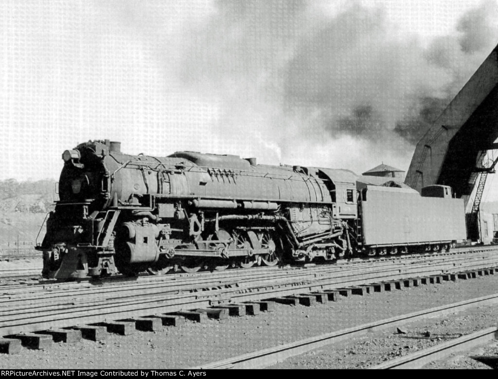 PRR J-1, "Texas," c. 1956